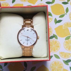 Kate Spade GRAMERCY Rose Gold Watch Iridescent